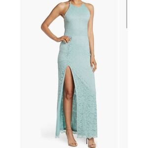 Love By Design | Dresses | Love By Design Womens Vesta Slinky Halter Maxi Dress Sleeveless Aquifer Size M
